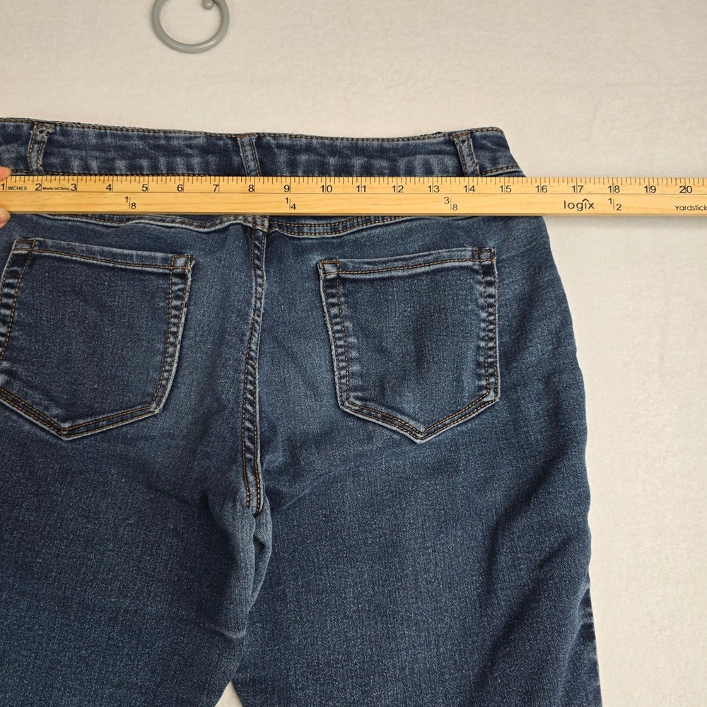 D Jeans New York Womens Blue Denim Skinny Leg Jeans Size 8 - Picture 4 of 9